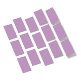 Lilac Rectangles Vinyl Wall Decals