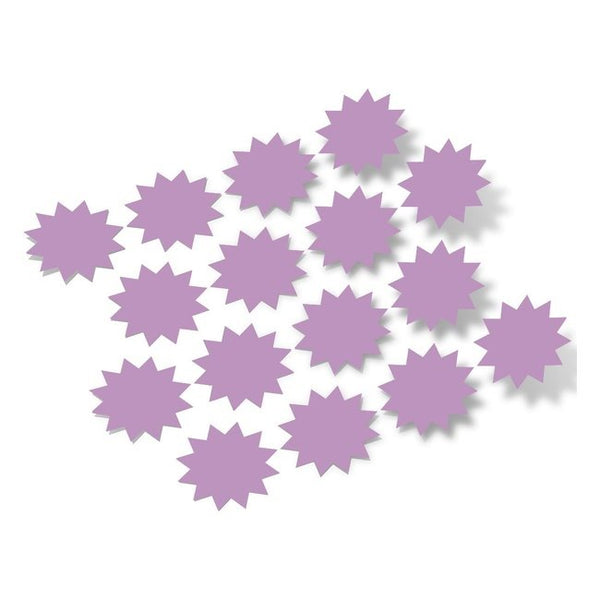 Lilac Starburst Vinyl Wall Decals star burst