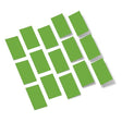 Lime Green Rectangles Vinyl Wall Decals