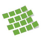 Lime Green Squares Vinyl Wall Decals