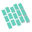 Mint Green Rectangles Vinyl Wall Decals