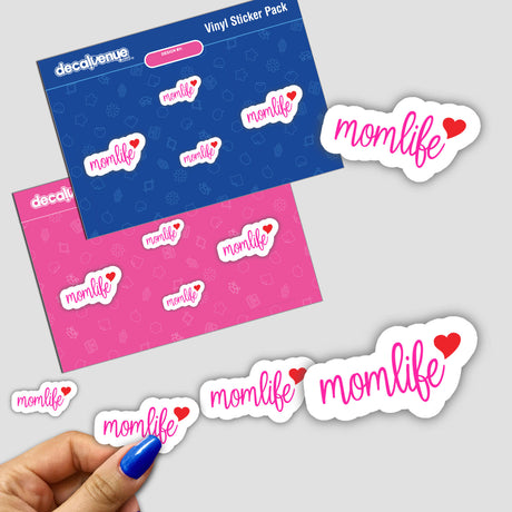 Momlife with heart Sitcker