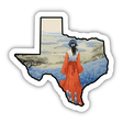 Texas Red Dress & Bluebonnets