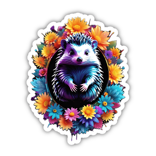 Floral Hedgehog