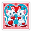 Exchanging Love Hearts