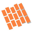 Orange Rectangles Vinyl Wall Decals