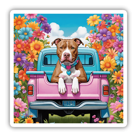 Pitbull, Flowers and Tailgate I