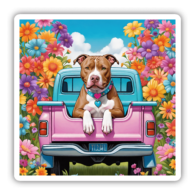 Pitbull, Flowers and Tailgate I