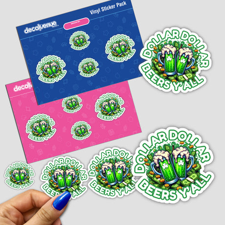 Dollar Dollar Bills Yall | St Patricks Day Hip Hop Quote White