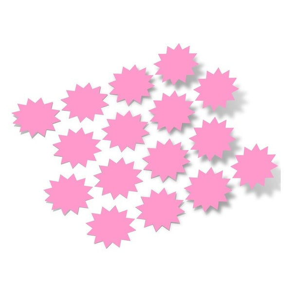 Pink Starburst Vinyl Wall Decals star burst