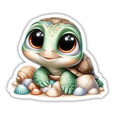 Cute Turtle Stickery
