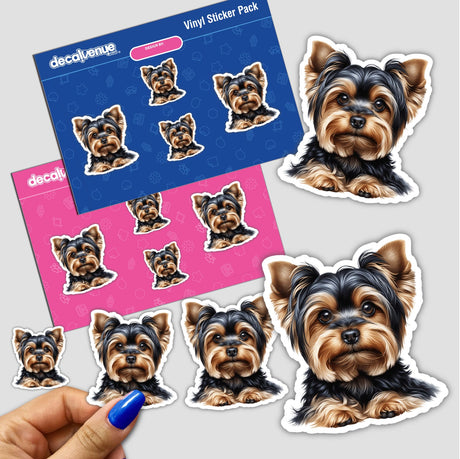 Cute Puppy Yorkshire Terrier Sticker
