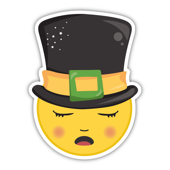 St Patrick's Day Emoji Sticker
