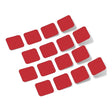 Red Rounded Squares Vinyl Wall Decals