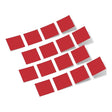 Red Squares Vinyl Wall Decals