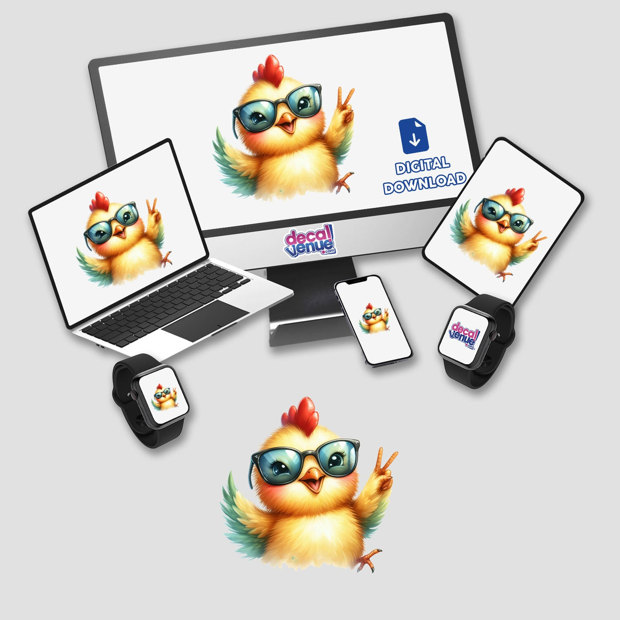 Peace Chick Chicken