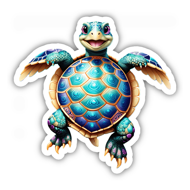 Dancing Happy Turtle