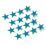 Turquoise Stars Vinyl Wall Decals