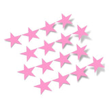 Pink stars vinyl wall decals