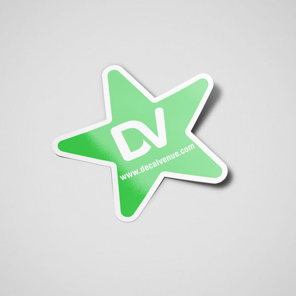 Custom Star Vinyl Stickers