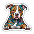 Aztec Pattern Pitbull