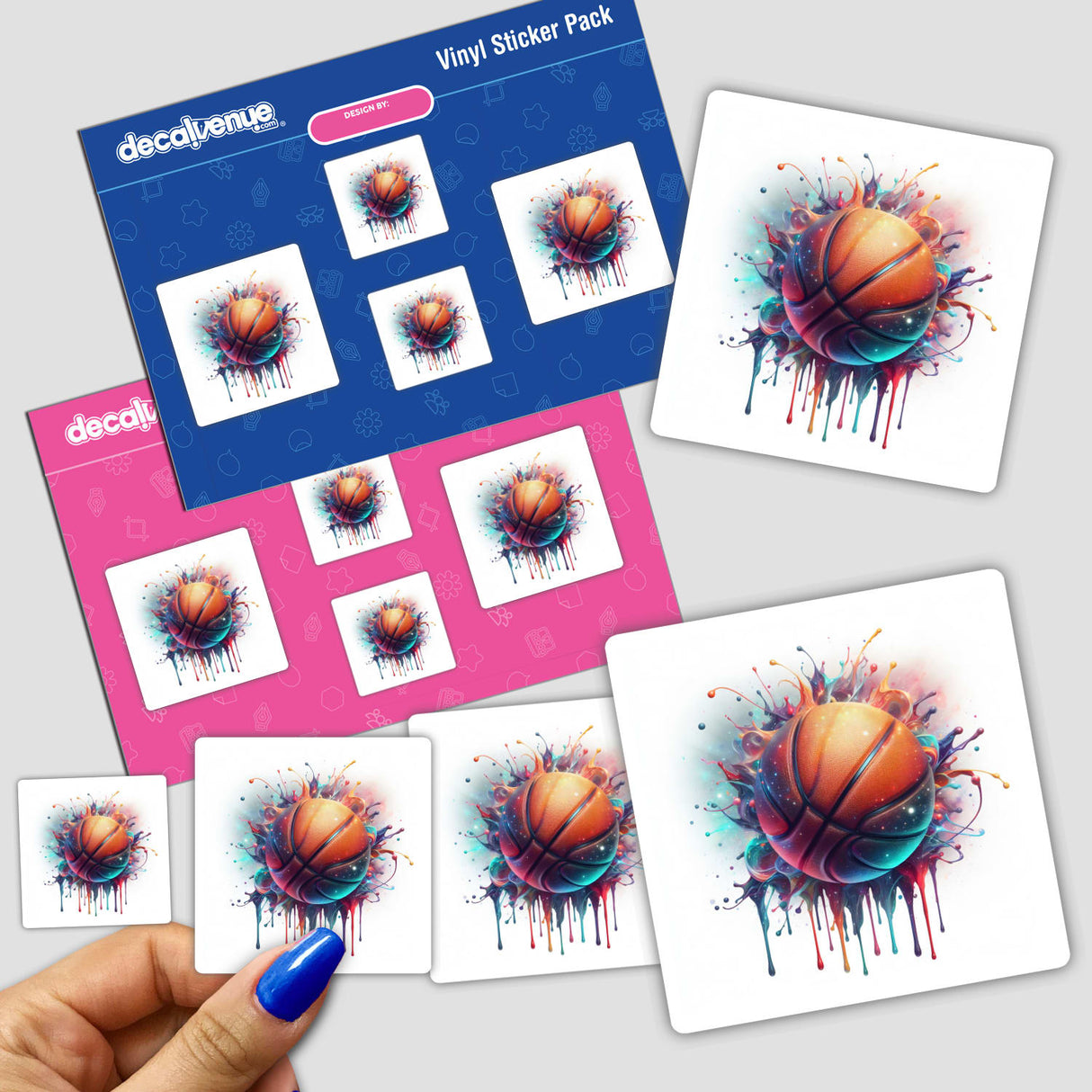 Prismatic Splash Basketball