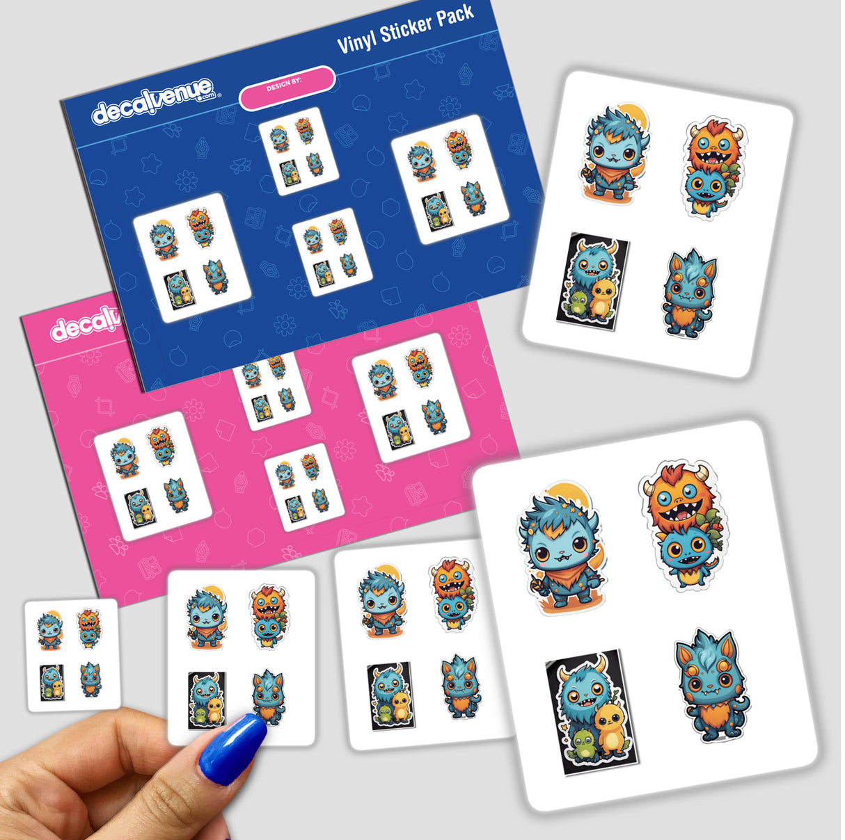 Little Monsters Stickers Pack 6