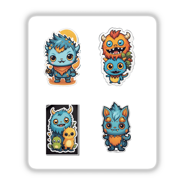 Little Monsters Stickers Pack 6