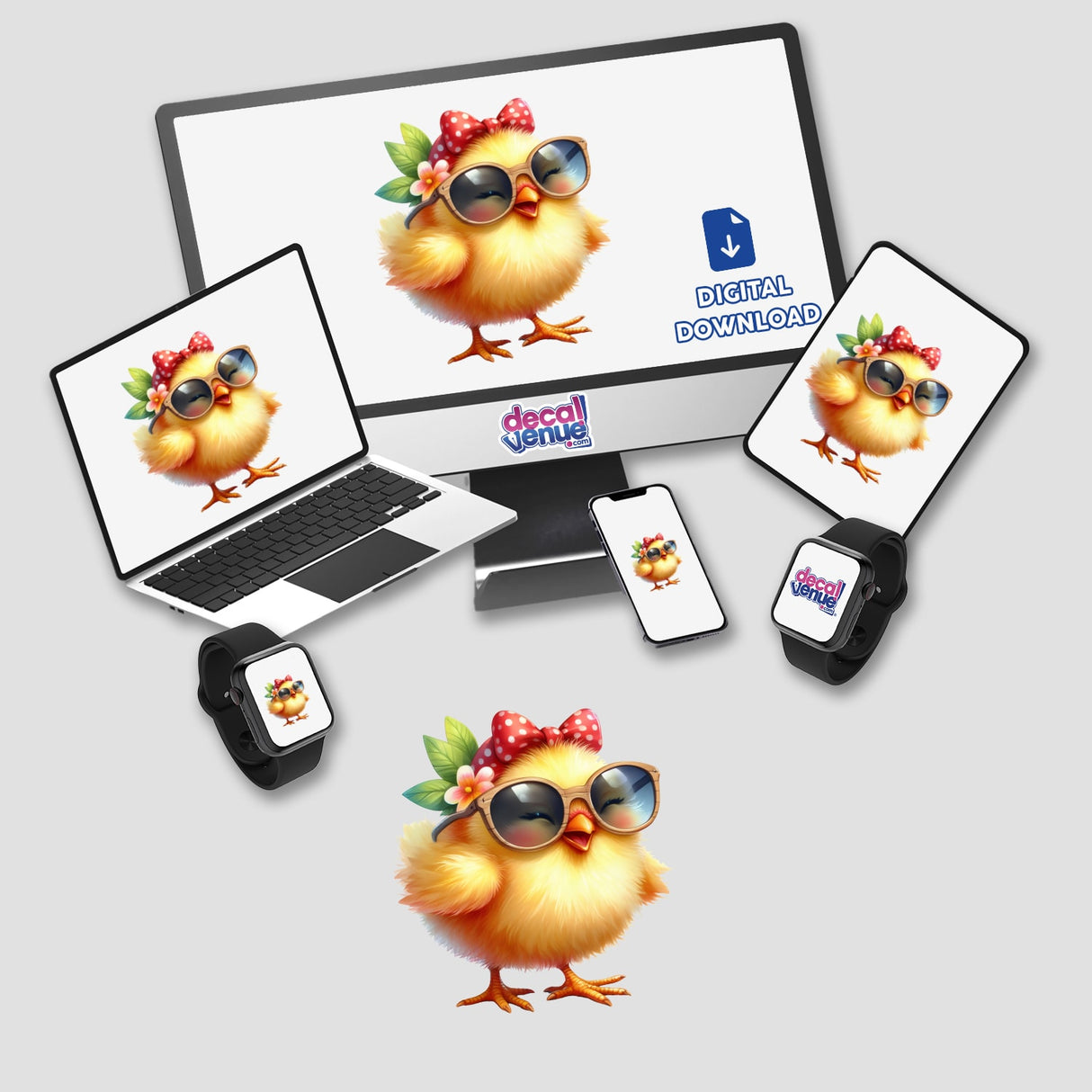 Little Happy Chick Chicken