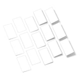 White Rectangles Vinyl Wall Decals