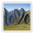 Illusion Mountain Love Art available as stickers or digital artwork.