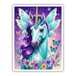 Unicorn with Purple Mane