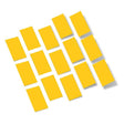 Yellow Rectangles Vinyl Wall Decals