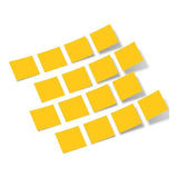 Yellow Squares Vinyl Wall Decals
