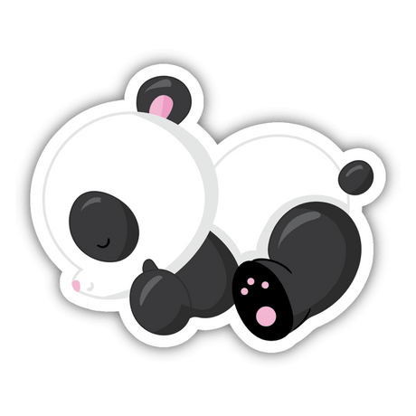 Cute Sleeping Panda Sticker